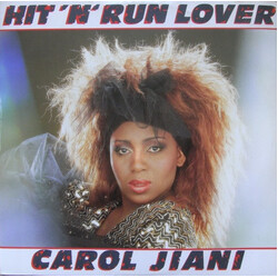 Carol Jiani Hit 'N Run Lover USED VINYL 12INCH 45 RPM