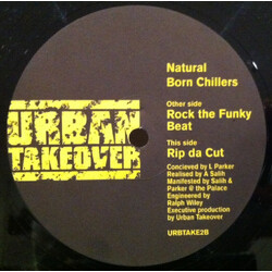 Natural Born Chillers Rock The Funky Beat USED VINYL 12INCH 45 RPM