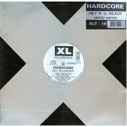Hardcore Hey R-U-Ready / United Nation USED VINYL 12INCH 33 S RPM STEREO