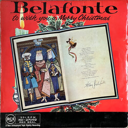 Harry Belafonte To Wish You A Merry Christmas Vinyl LP USED