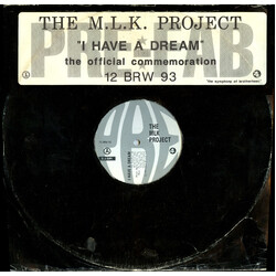 The MLK Project I Have A Dream USED VINYL 12INCH PROMO 45 RPM