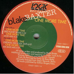 Blake Baxter One More Time USED VINYL 12INCH STEREO