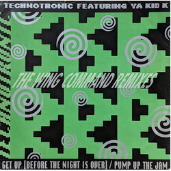 Technotronic / Ya Kid K Get Up (Before The Night Is Over) / Pump Up The Jam - The Wing Command Remixes USED VINYL 12INCH 45 RPM STEREO