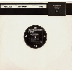 Aquarius (5) Hey Babe USED VINYL 12INCH 45 RPM