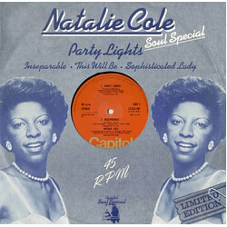 Natalie Cole Party Lights USED VINYL 12INCH 45 RPM LIMITED EDITION STEREO