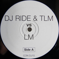 DJ Ride / TLM (5) / Lynsey Moore Embrace Me USED VINYL 12INCH PROMO