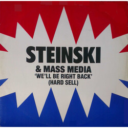 Steinski & Mass Media We'll Be Right Back (Hard Sell) USED VINYL 12INCH 45 RPM SINGLE