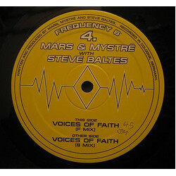 Mars & Mystrë / Steve Baltes Voices Of Faith USED VINYL 12INCH