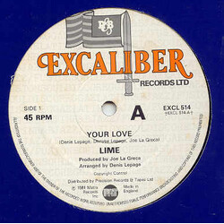 Lime (2) Your Love USED VINYL 12INCH 45 RPM