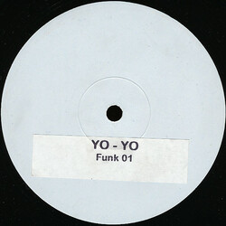 Unknown Artist Yo-Yo USED VINYL 12INCH 45 RPM SINGLE SIDED UNOFFICIAL RELEASE WHITE LABEL