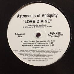 Astronauts of Antiquity Love Divine USED VINYL 12INCH PROMO