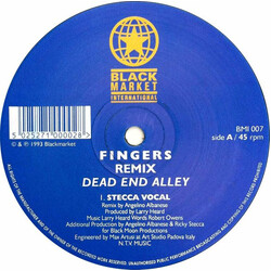 Mr. Fingers Dead End Alley (Remixes) USED VINYL 12INCH 45 RPM