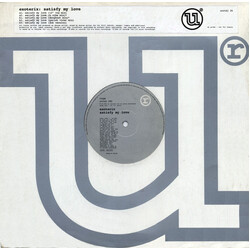 Exoterix Satisfy My Love USED VINYL 12INCH 33 S RPM PROMO