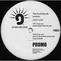 The Funk Bandits Crazy Love USED VINYL 12INCH PROMO