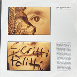 Scritti Politti First Boy In This Town (Lovesick) USED VINYL 12INCH 45 RPM SINGLE