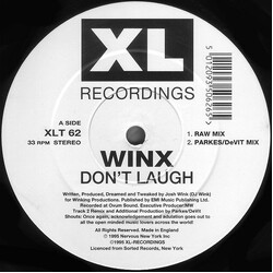 Josh Wink Don't Laugh USED VINYL 12INCH 33 S RPM SINGLE STEREO