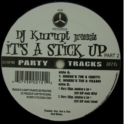 DJ Kurupt It's A Stick Up Part 2 USED VINYL 12INCH