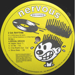 2 Da Rhythm A Special Groove  / Take 'Em Up USED VINYL 12INCH 33 S RPM