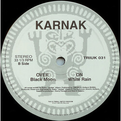 Karnak Black Moon / White Rain USED VINYL 12INCH 33 S RPM STEREO