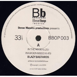 8 Lazy Bastards In The Mood / Snake Pit Jazz USED VINYL 12INCH 33 S RPM SINGLE