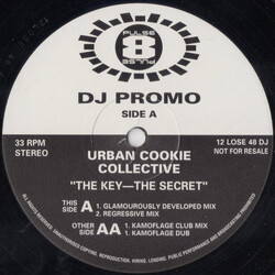 Urban Cookie Collective The Key - The Secret USED VINYL 12INCH 33 S RPM PROMO STEREO