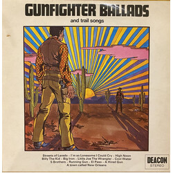 Unknown Artist Gunfighter Ballads And Trail Songs Vinyl LP USED