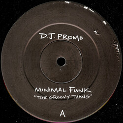 Minimal Funk The Groovy Thang USED VINYL 12INCH PROMO