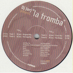 DJ Jorj La Tromba USED VINYL 12INCH