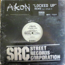 Akon / Styles P Locked Up (Remix) USED VINYL 12INCH 33 S RPM SINGLE