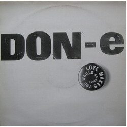 DON-E Love Makes The World Go Round USED VINYL 12INCH 45 RPM PROMO