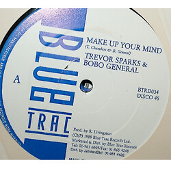 Trevor Sparks / Bobo General Make Up Your Mind USED VINYL 12INCH 45 RPM