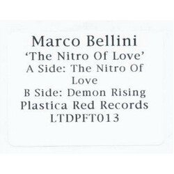 Marco Bellini The Nitro Of Love USED VINYL 12INCH WHITE LABEL