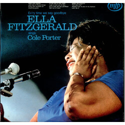 Ella Fitzgerald Ev'ry Time We Say Goodbye, Ella Fitzgerald Sings Cole Porter Vinyl LP USED