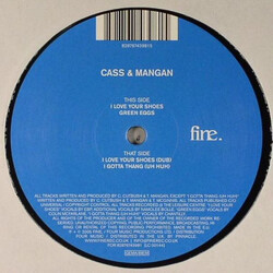 Cass & Mangan I Love Your Shoes EP USED VINYL 12INCH EP