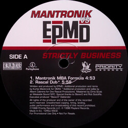 Kurtis Mantronik / EPMD Strictly Business USED VINYL 12INCH 33 S RPM PROMO