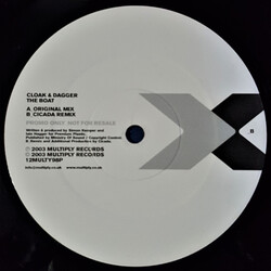 Cloak & Dagger The Boat USED VINYL 12INCH PROMO