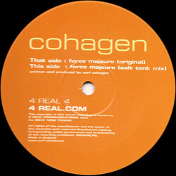 Cohagen Force Majeure USED VINYL 12INCH