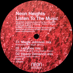 Neon Heights Listen To The Music USED VINYL 12INCH