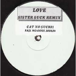 Blow Brothers Love (Sister Suck Remix) USED VINYL 12INCH SINGLE SIDED WHITE LABEL
