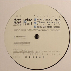 Joel Armstrong Rise & Fall USED VINYL 12INCH