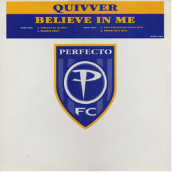 Quivver Believe In Me USED VINYL 12INCH 33 S RPM PROMO