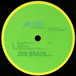 Zoo Brazil Walk Right Back USED VINYL 12INCH 33 S RPM 45 RPM