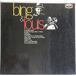Bing Crosby / Louis Armstrong / Billy May Bing & Louis Vinyl LP USED