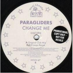 Paragliders Change Me USED VINYL 12INCH PROMO