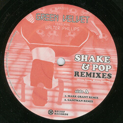 Green Velvet Shake & Pop Remixes USED VINYL 12INCH