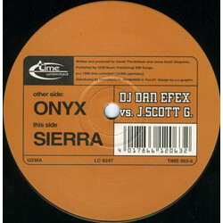 Dan Efex / Jesse Scott Giaquinta Onyx / Sierra USED VINYL 12INCH
