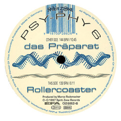 Psy Phy 6 Das Präparat / Rollercoaster USED VINYL 12INCH 33 S RPM 45 RPM
