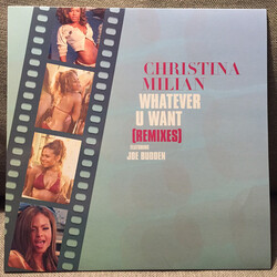 Christina Milian Whatever U Want USED VINYL 12INCH 45 RPM SINGLE PROMO