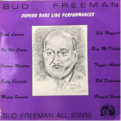 Bud Freeman's All Star Orchestra Superb Rare Live Performances Vinyl LP USED