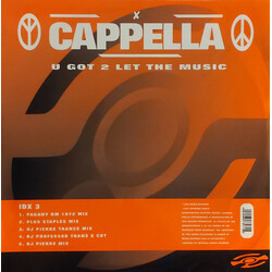Cappella U Got 2 Let The Music USED VINYL 12INCH 33 S RPM